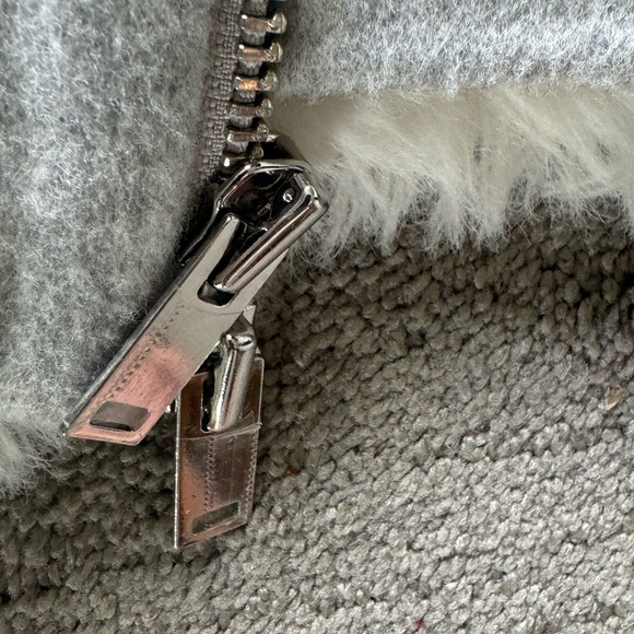 NWT oversized moto jacket in double sized wool cashmere. - Picture 13 of 15